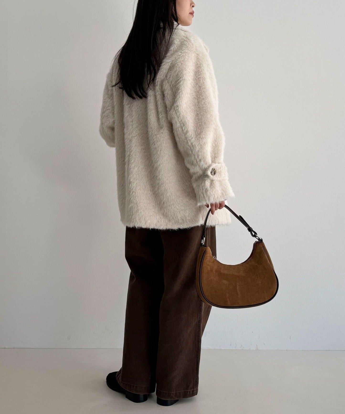 【GEVACO/ゲバコ】特別款長毛呢P大衣