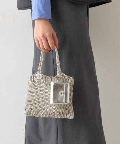 迷你零錢包附亮絲迷你手提包