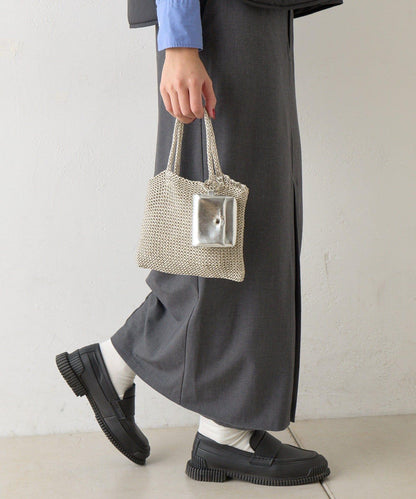 迷你零錢包附亮絲迷你手提包