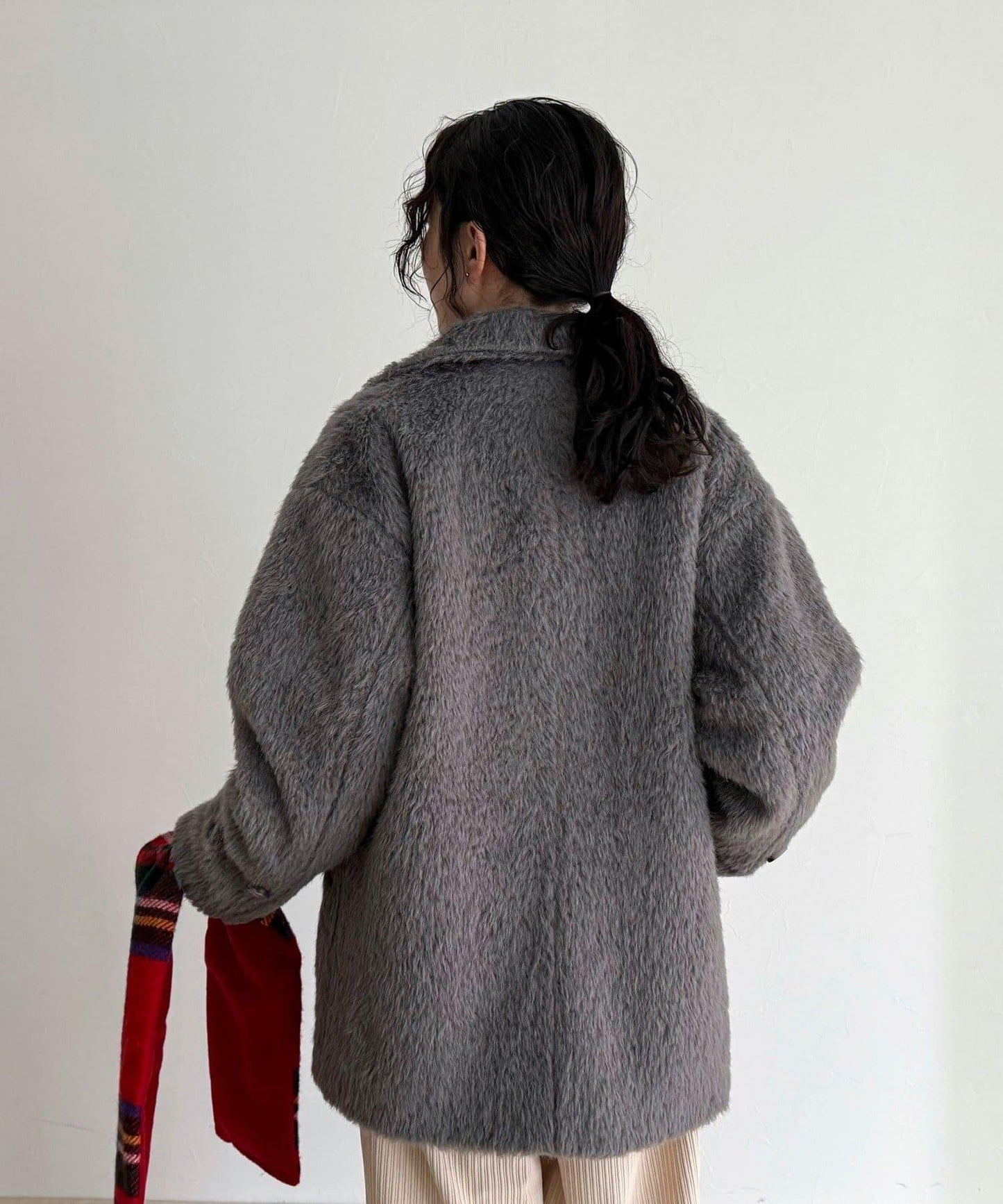 【GEVACO/ゲバコ】特別款長毛呢P大衣