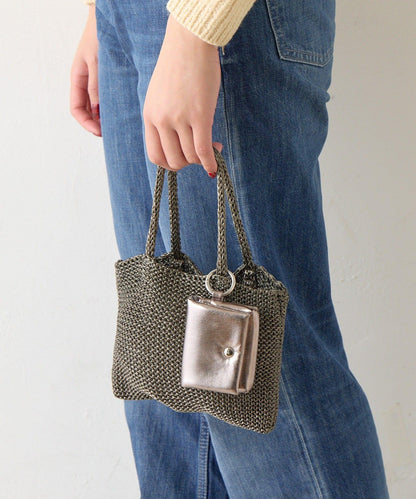 迷你零錢包附亮絲迷你手提包