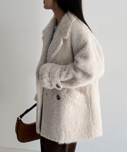 【GEVACO/ゲバコ】特別款長毛呢P大衣