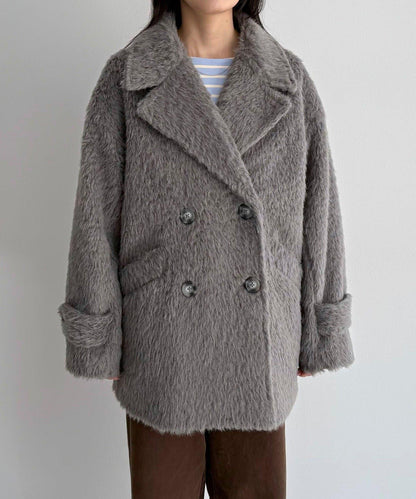 【GEVACO/ゲバコ】特別款長毛呢P大衣