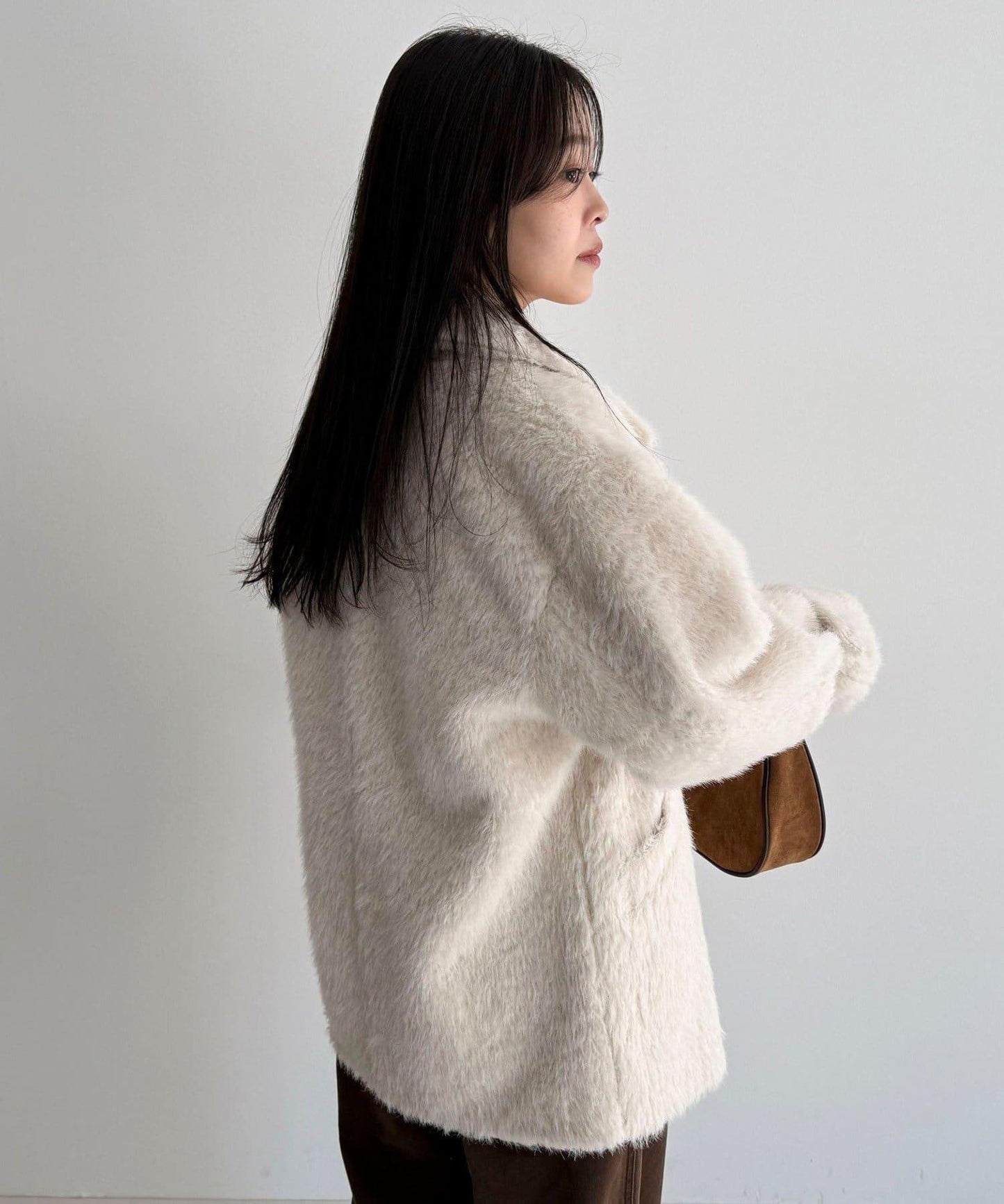 【GEVACO/ゲバコ】特別款長毛呢P大衣