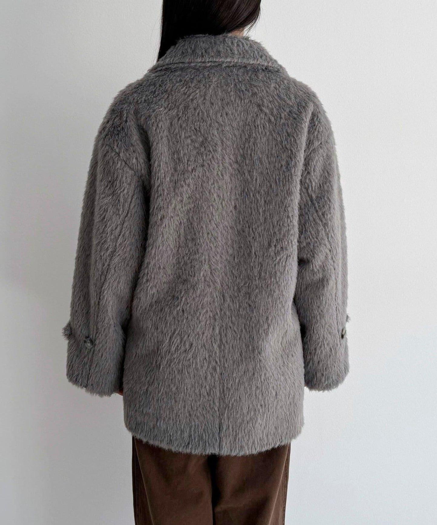 【GEVACO/ゲバコ】特別款長毛呢P大衣