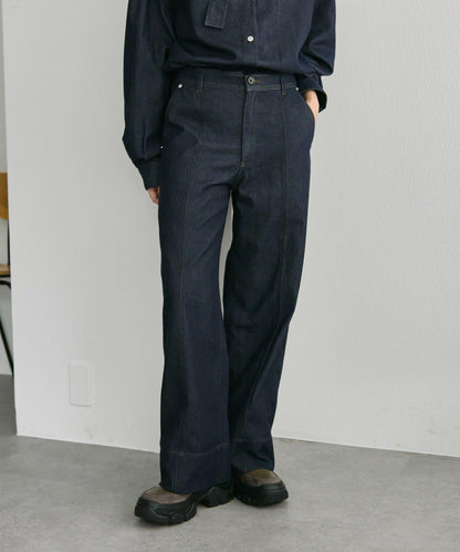 可成套穿著中線牛仔褲【SUM1 STYLE】