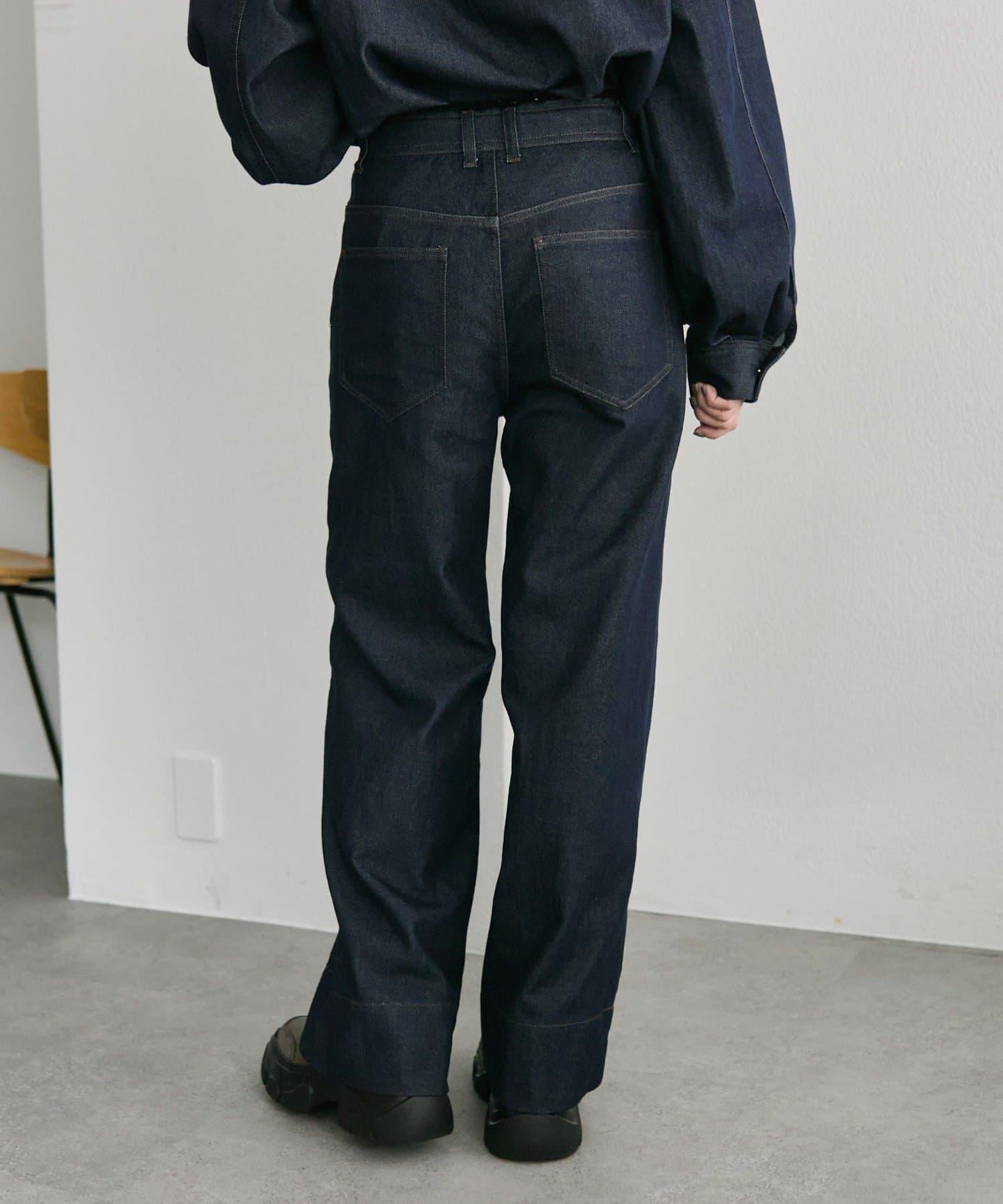 可成套穿著中線牛仔褲【SUM1 STYLE】