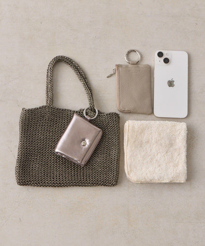 迷你零錢包附亮絲迷你手提包