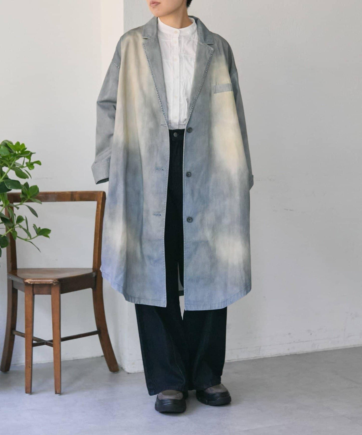 牛仔印花外套【SUM1 STYLE】