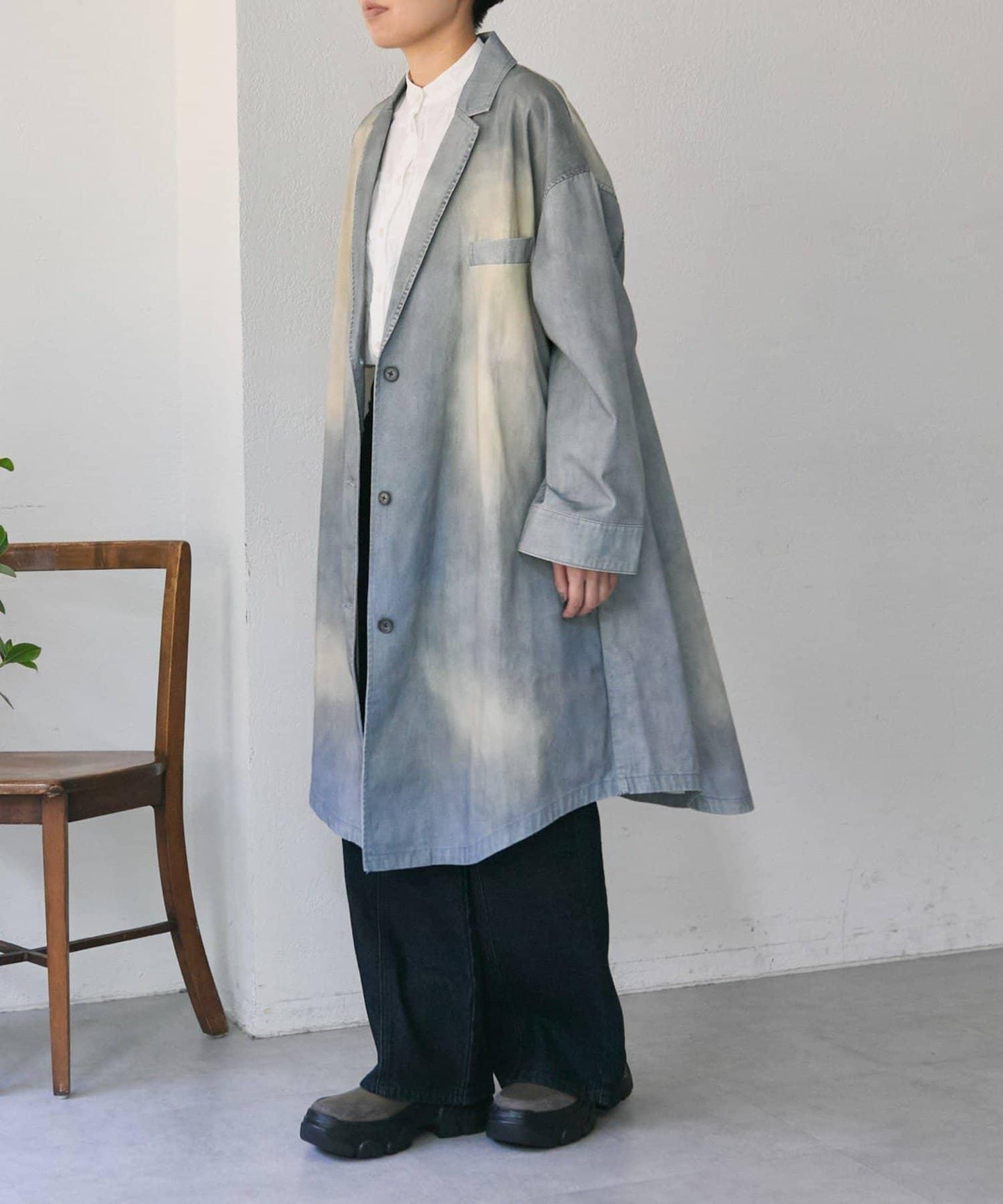 牛仔印花外套【SUM1 STYLE】