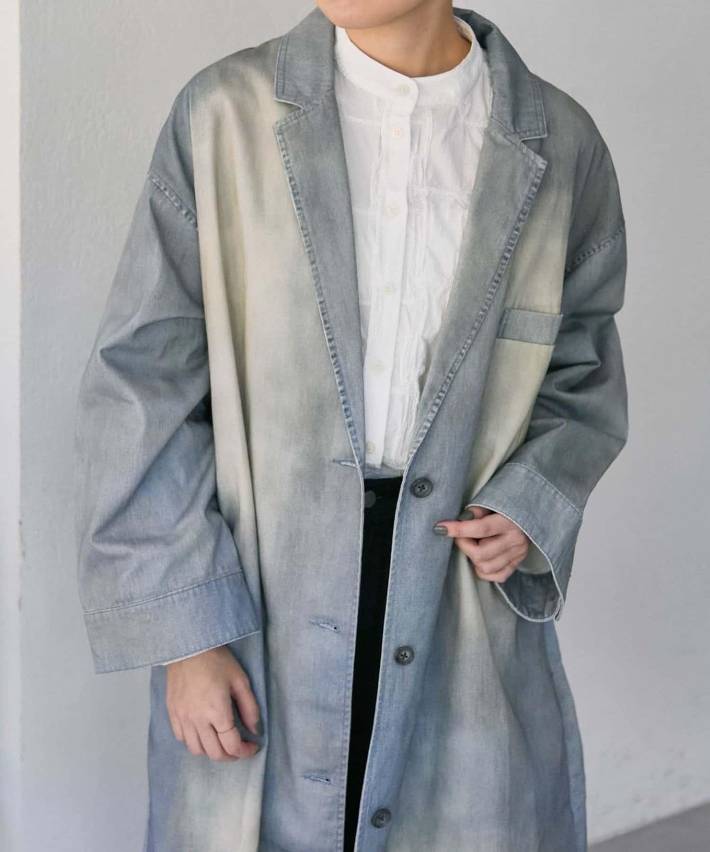 牛仔印花外套【SUM1 STYLE】