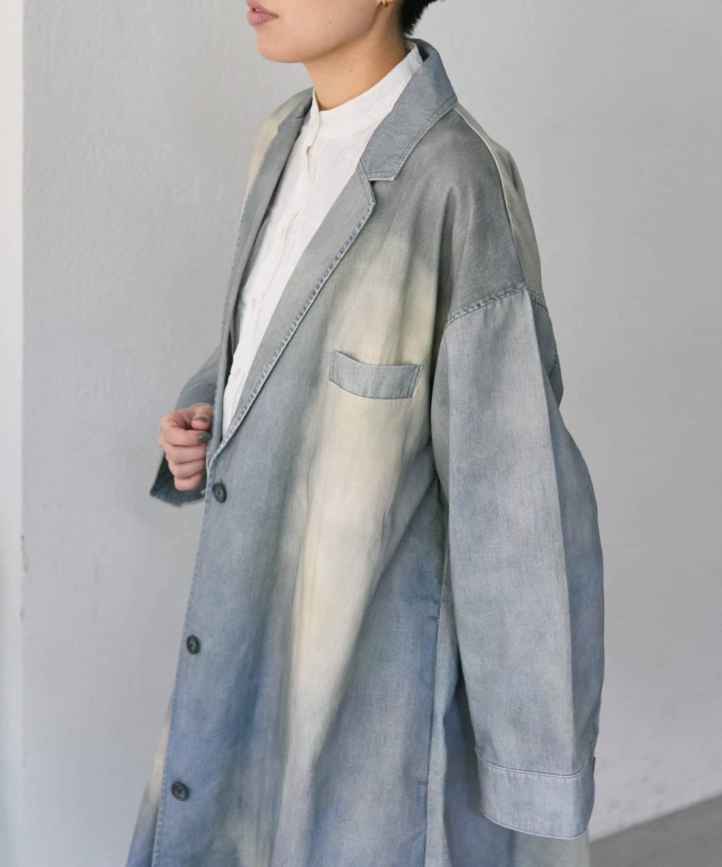 牛仔印花外套【SUM1 STYLE】