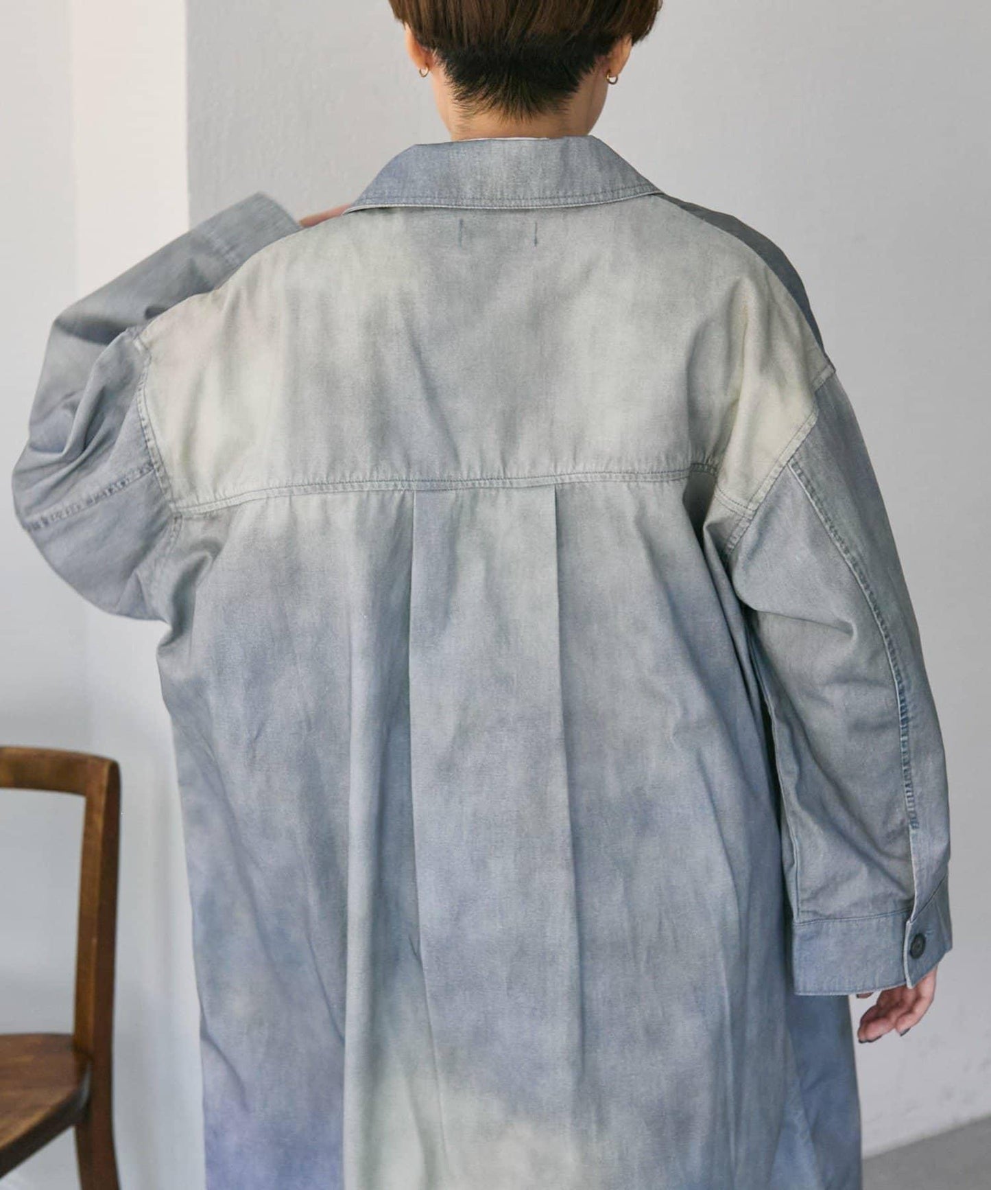 牛仔印花外套【SUM1 STYLE】