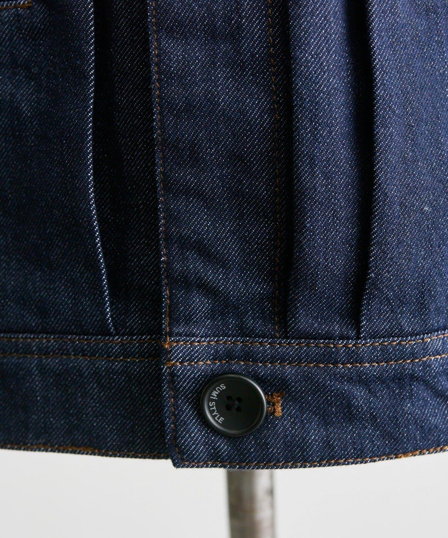 V領無領牛仔夾克【SUM1 STYLE】