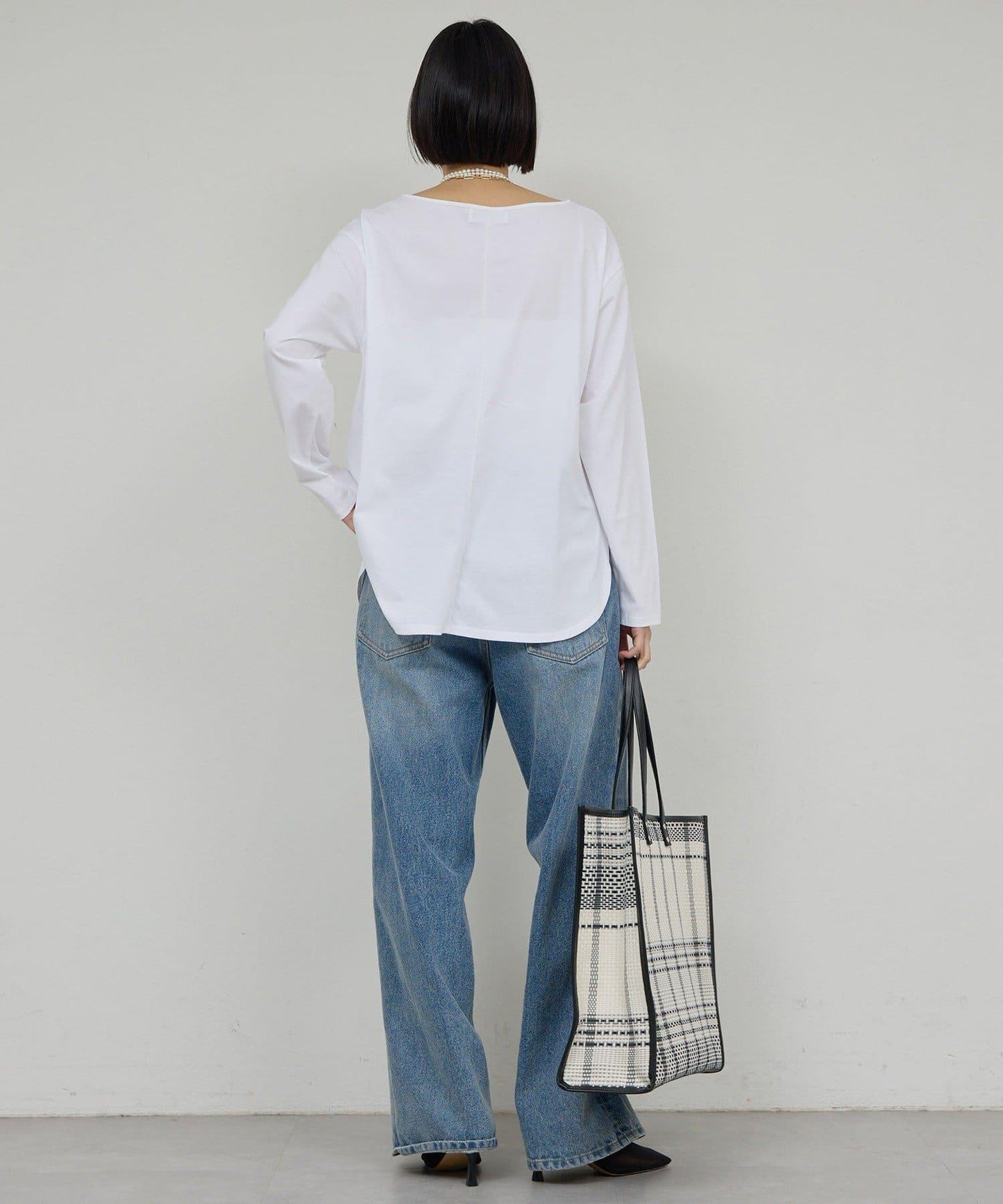 【可手洗】圓弧下襬T恤