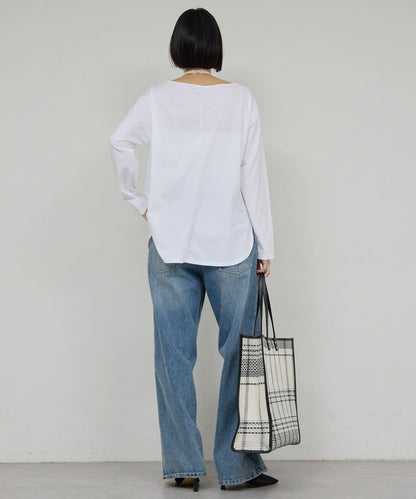 【可手洗】圓弧下襬T恤