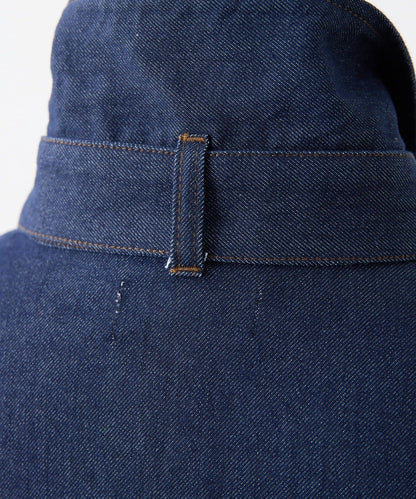 蝴蝶結可拆卸牛仔蝴蝶結襯衫【SUM1 STYLE】