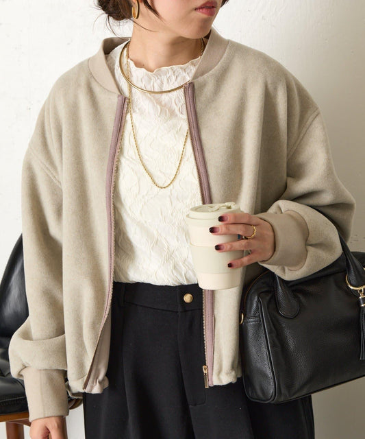 背部荷葉邊夾克