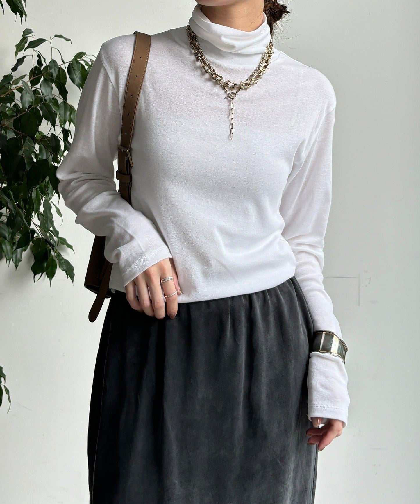 有機棉高領衫