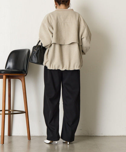 背部荷葉邊夾克