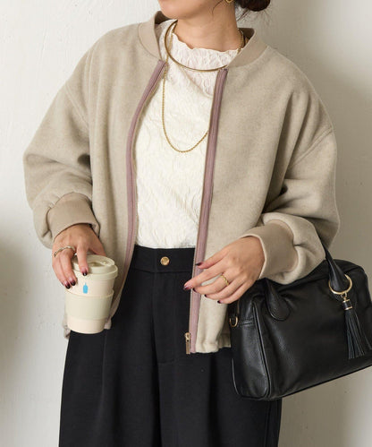 背部荷葉邊夾克