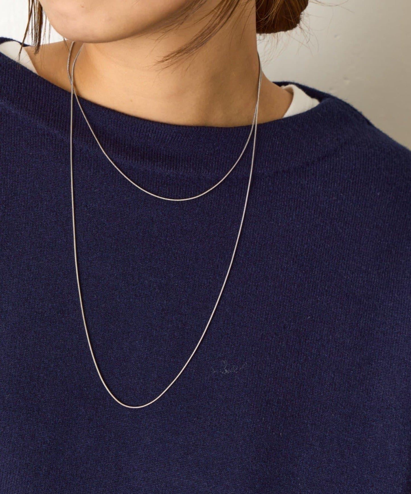 雙層蛇骨鏈項鍊