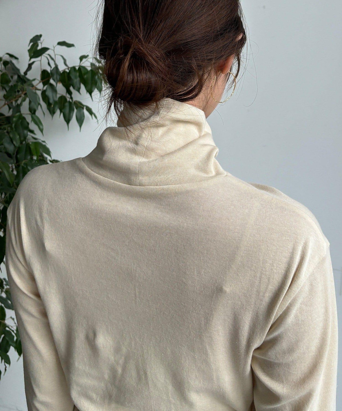 有機棉高領衫
