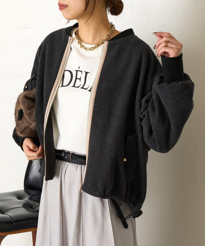 背部荷葉邊夾克