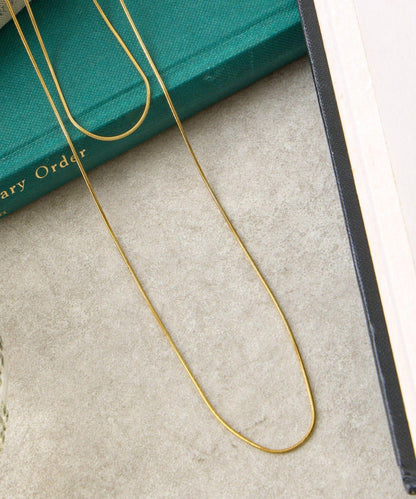 雙層蛇骨鏈項鍊