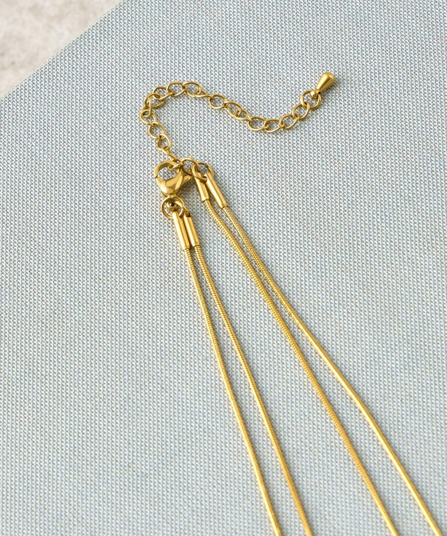 雙層蛇骨鏈項鍊