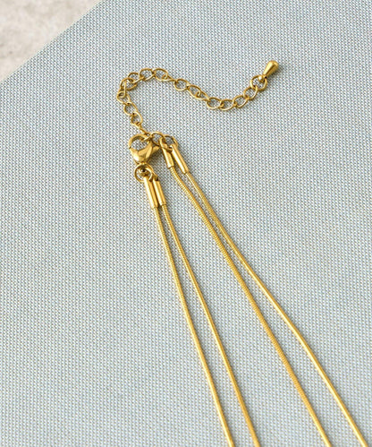 雙層蛇骨鏈項鍊