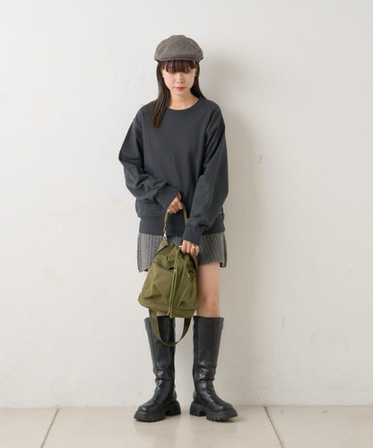 【WHIMSIC】水洗染色鉚釘裝飾衛衣套頭衫