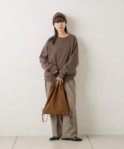 【WHIMSIC】水洗染色鉚釘裝飾衛衣套頭衫