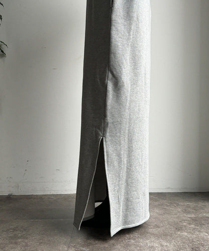 加絨加厚亨利領連衣裙