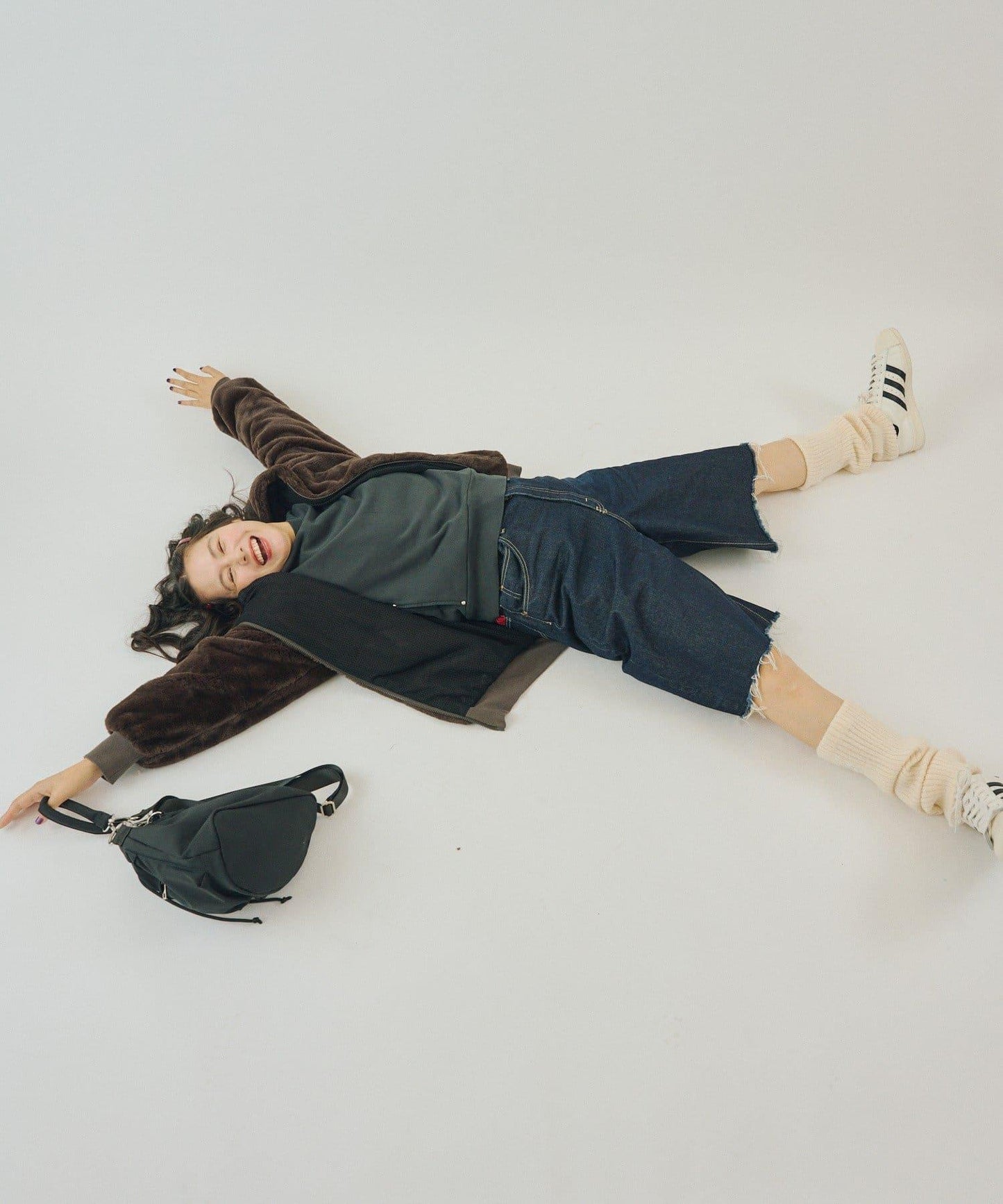 【WHIMSIC】水洗染色鉚釘裝飾衛衣套頭衫