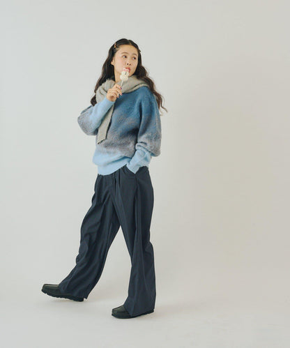 【WHIMSIC】漸變色針織套頭衫