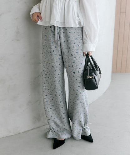 抽繩束腳休閒褲