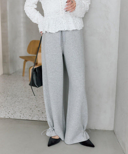 抽繩束腳休閒褲