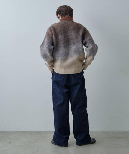 【WHIMSIC】漸變色針織套頭衫