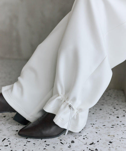 抽繩束腳休閒褲