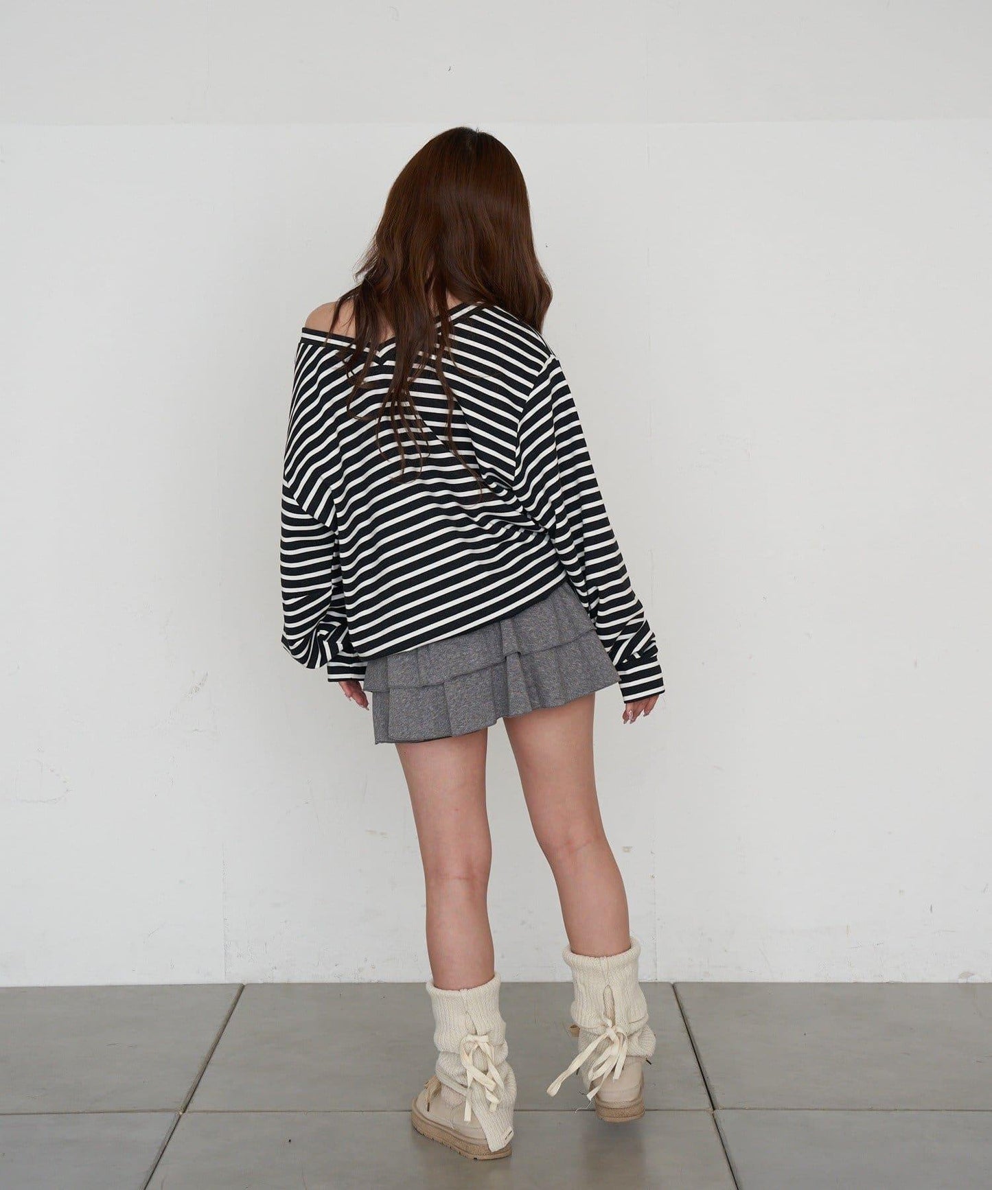 層疊蓬鬆迷你裙