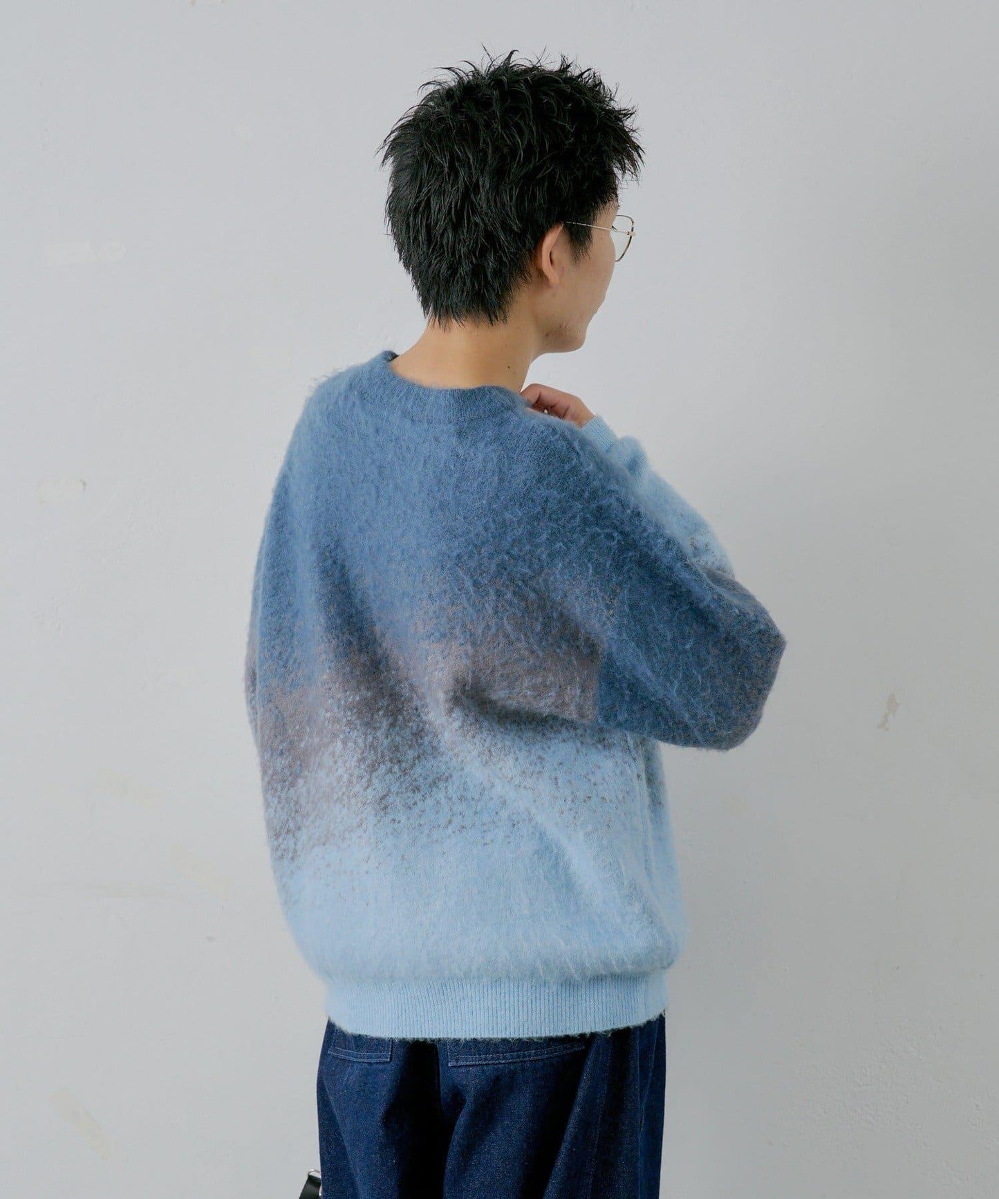 【WHIMSIC】漸變色針織套頭衫