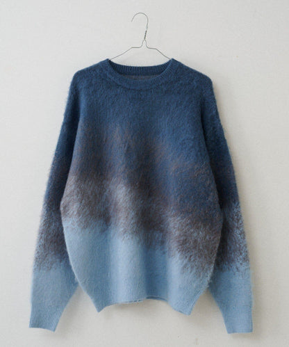 【WHIMSIC】漸變色針織套頭衫