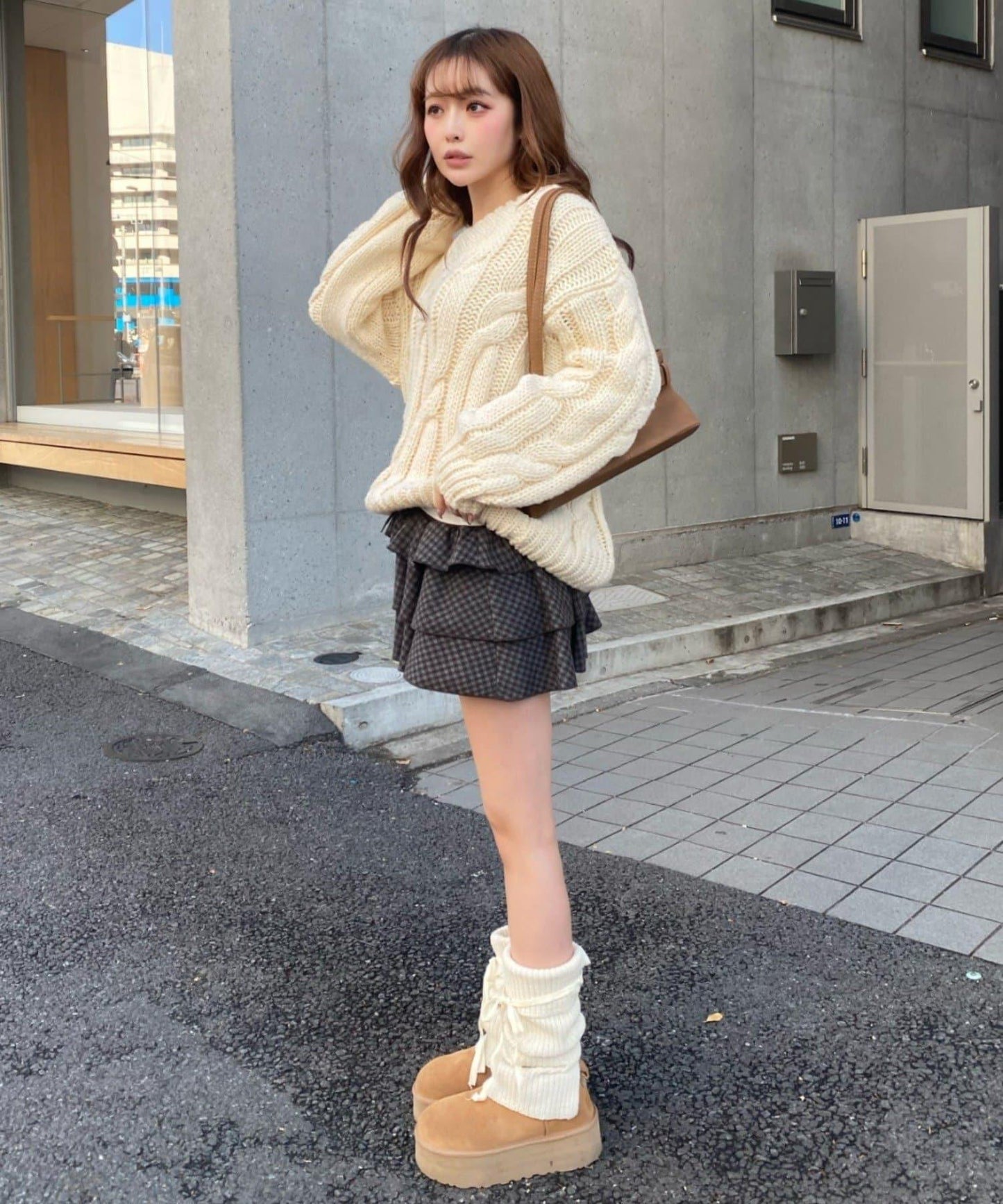 層疊蓬鬆迷你裙