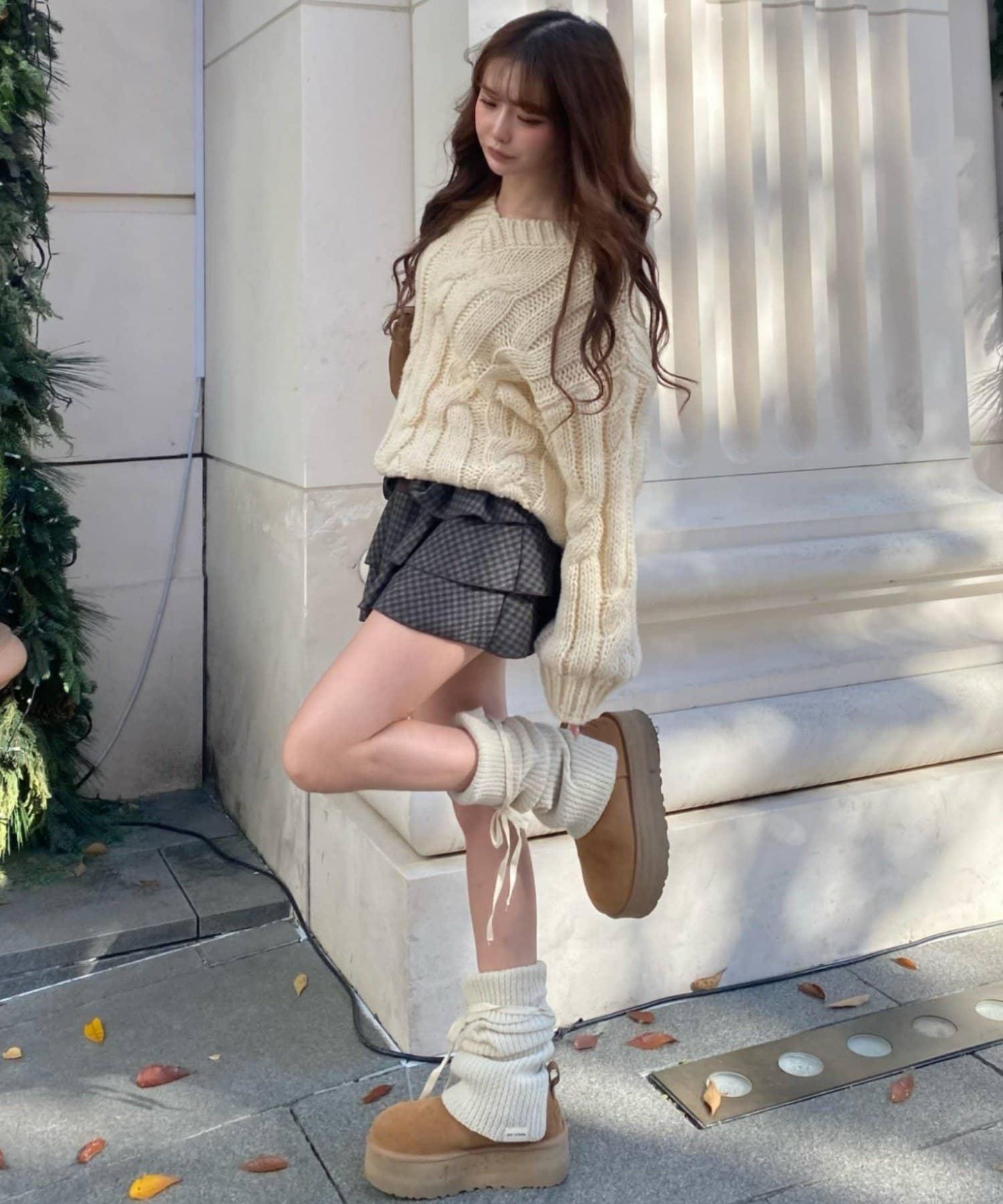 層疊蓬鬆迷你裙