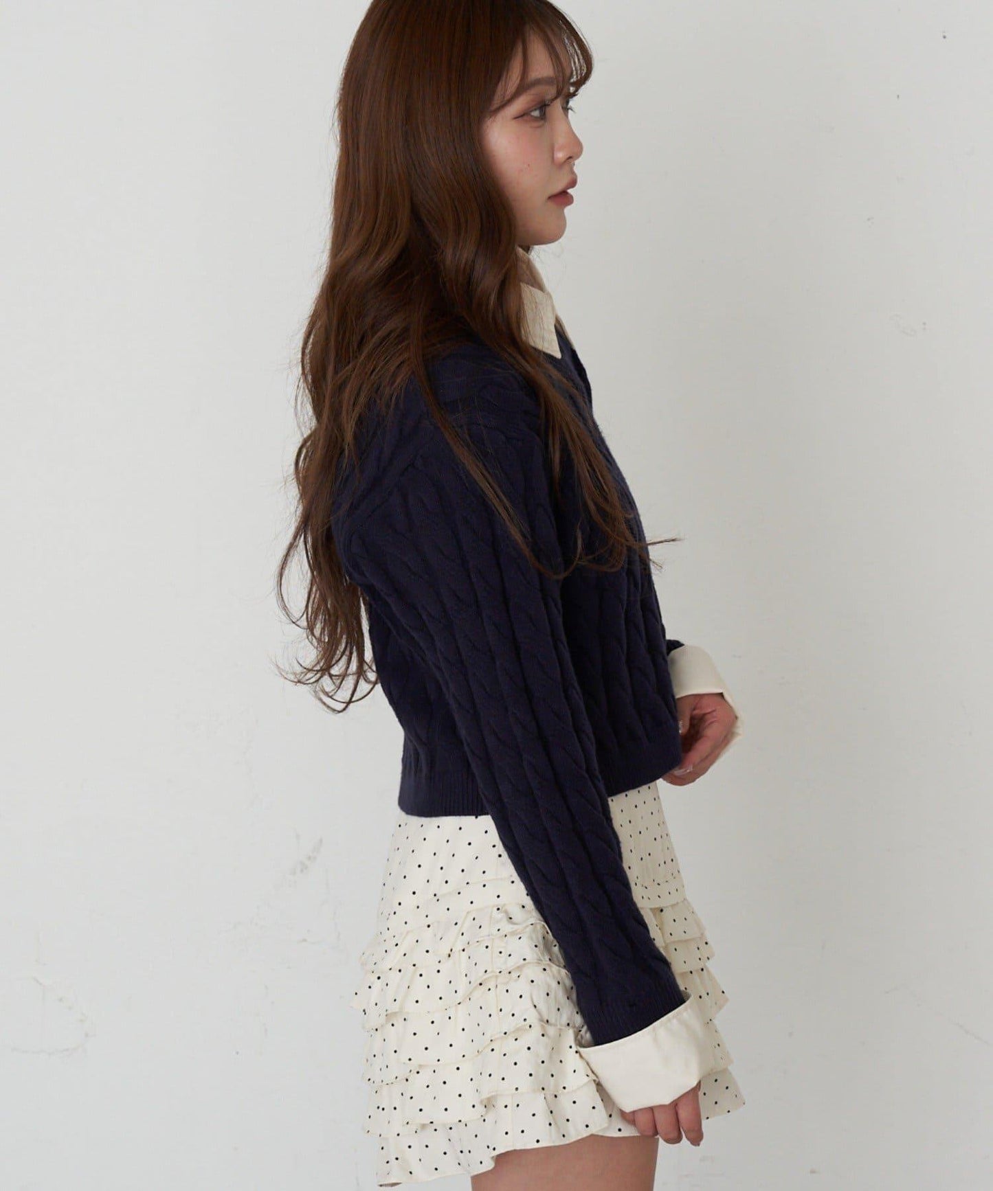 襯衫領針織毛衣