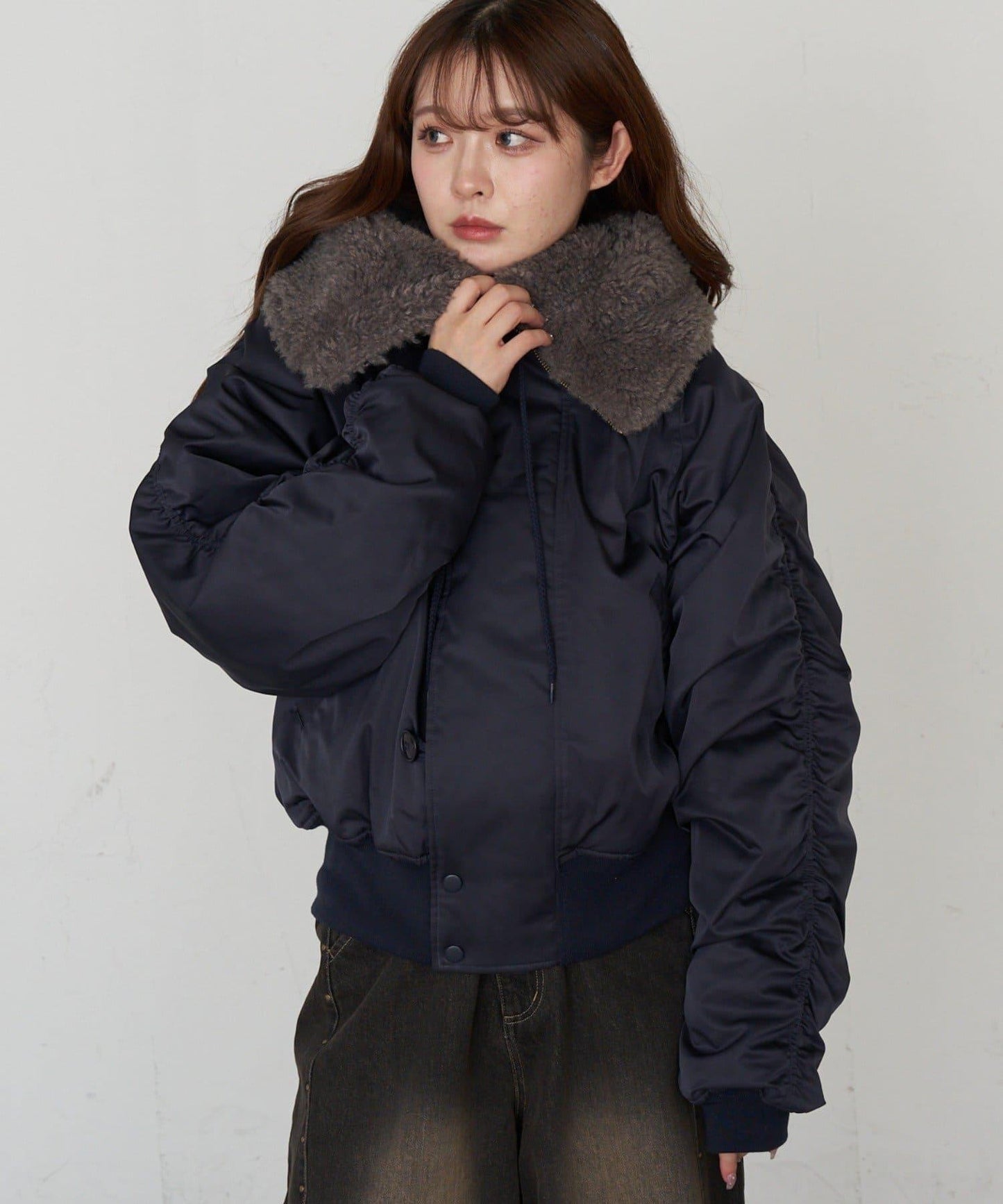 N2B毛絨飛行夾克