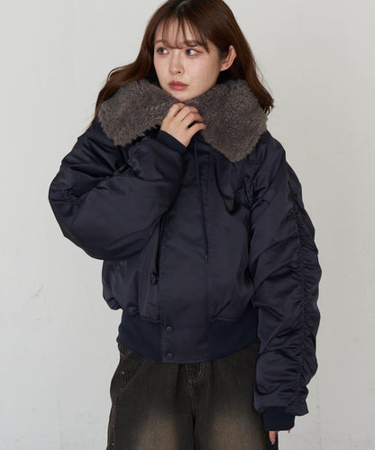 N2B毛絨飛行夾克