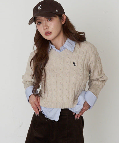 襯衫領針織毛衣