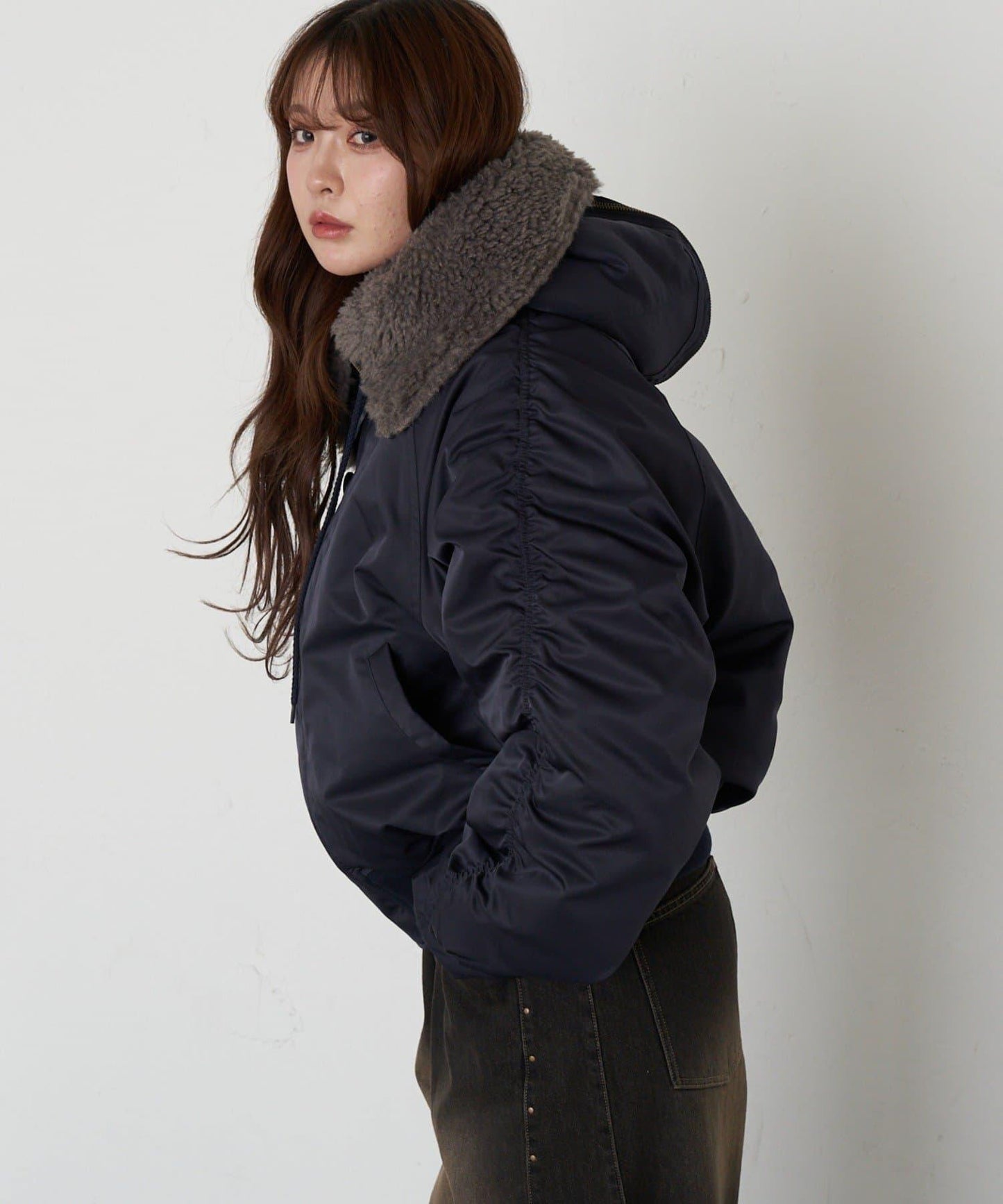 N2B毛絨飛行夾克